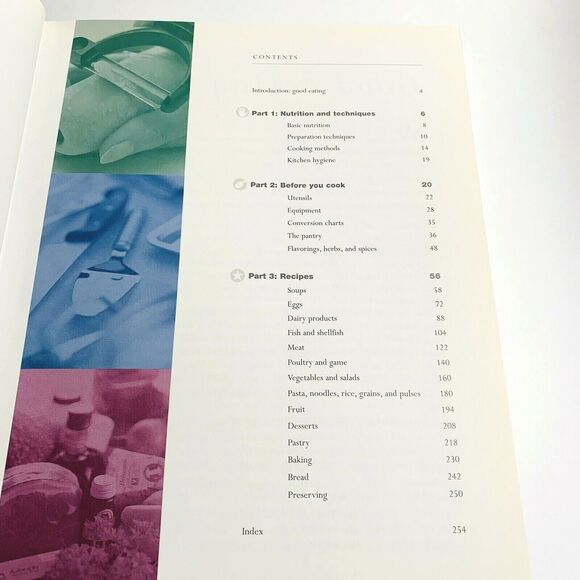 How to Cook Hardcover Cooking Techniques Tips Recipes by Pamela Gwyther - Picture 6 of 7